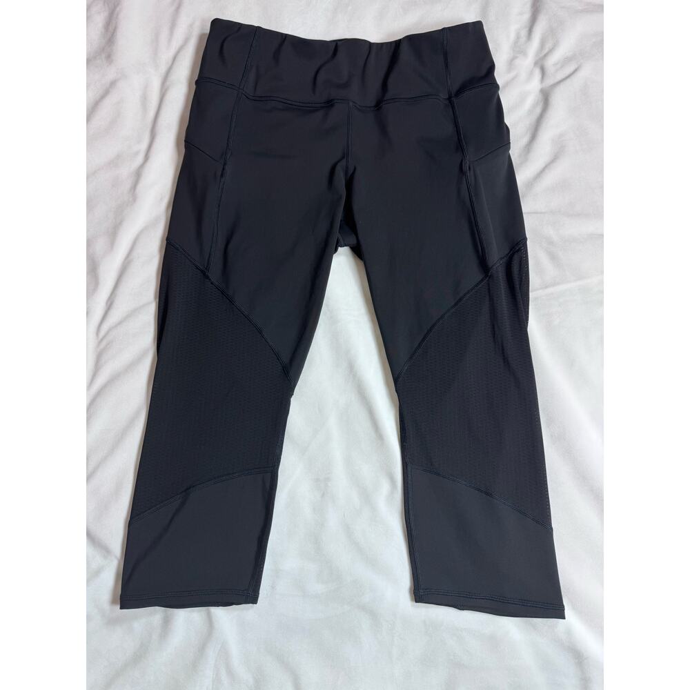 Athleta Womens Leggings Trousers Black Pants RN 54023 Size L - USED